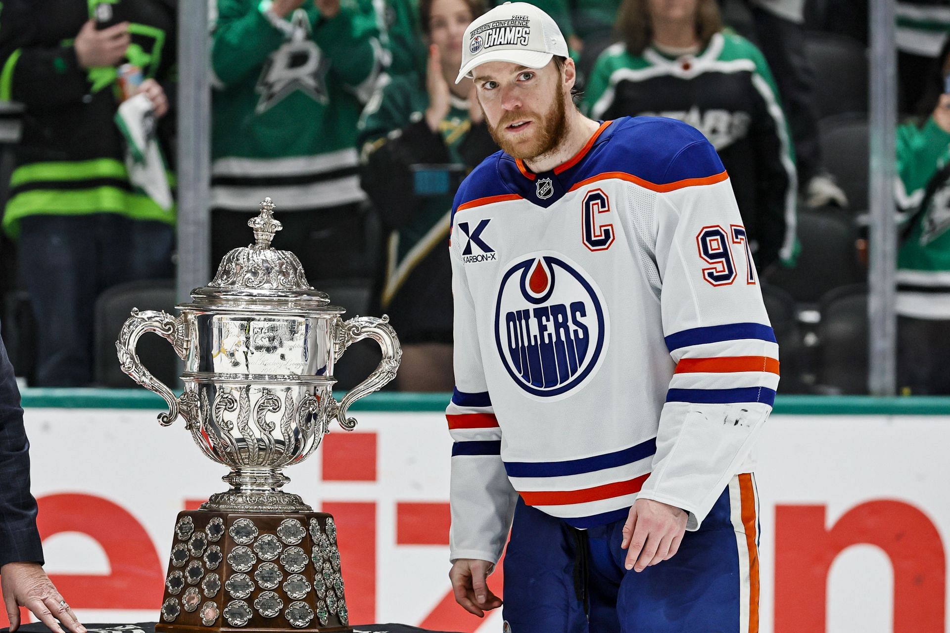 NHL: MAY 29 Stanley Cup Playoffs Western Conference Final Oilers at Stars